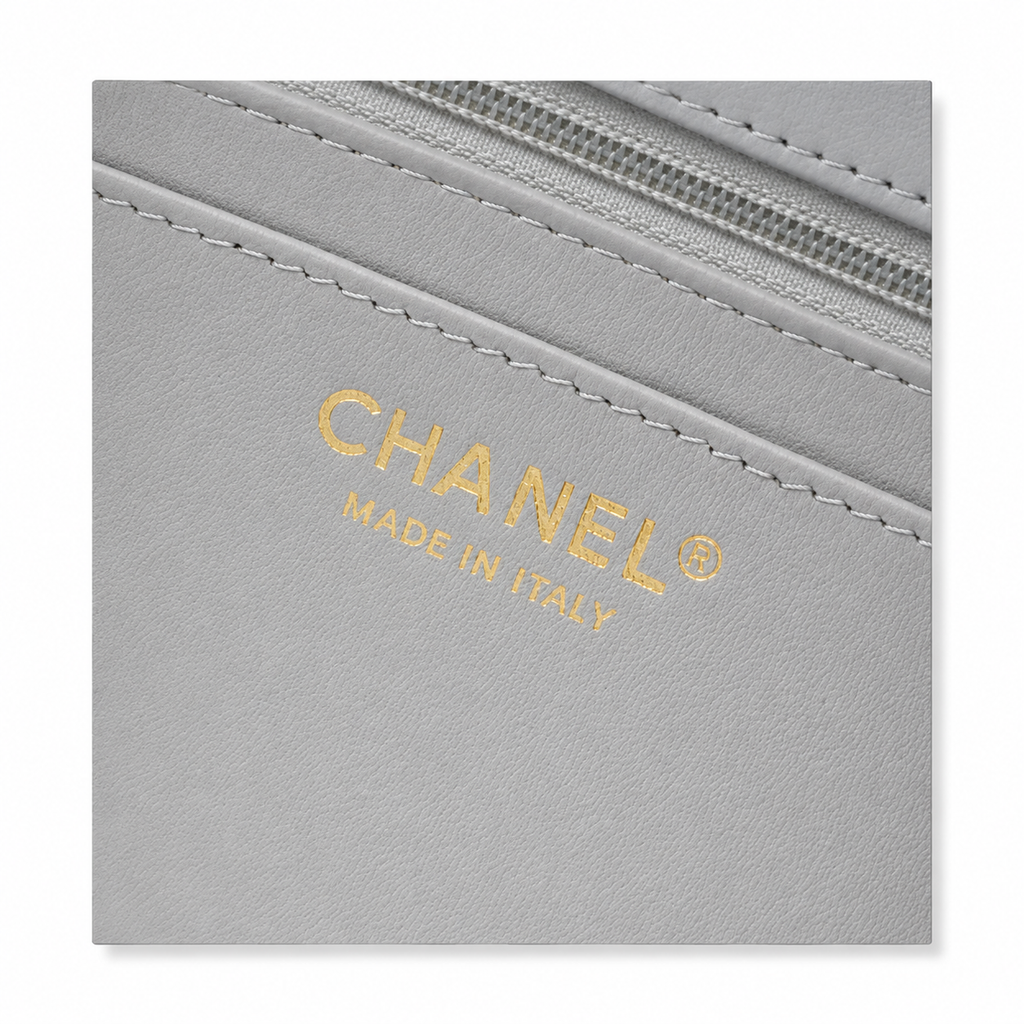 Chanel White Large Diamond-Quilted Lambskin Flap Bag | Crystal CC Turn-Lock & Tonal White Chain