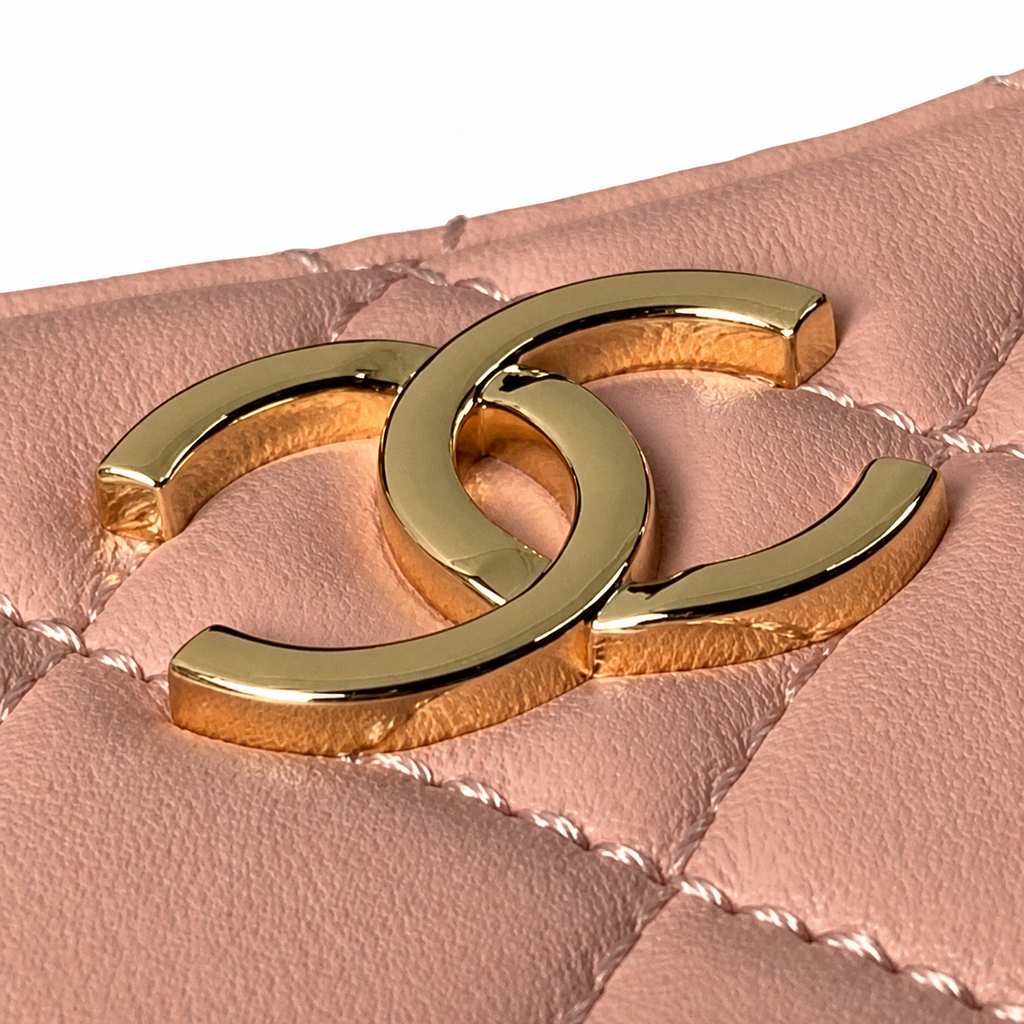 Chanel Classic Quilted Mini Flap Bag | CC Turn-Lock Gold Hardware — 13cm Ultra-Slim