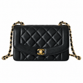 Chanel Quilted Weekend Crossbody Bag 22.5cm