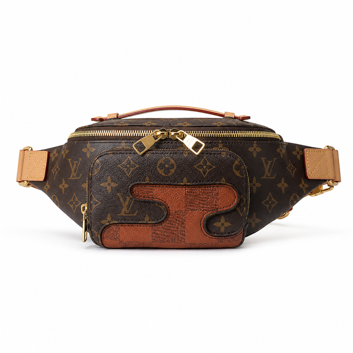 Louis Vuitton Monogram Baguette Crossbody in Heritage Canvas