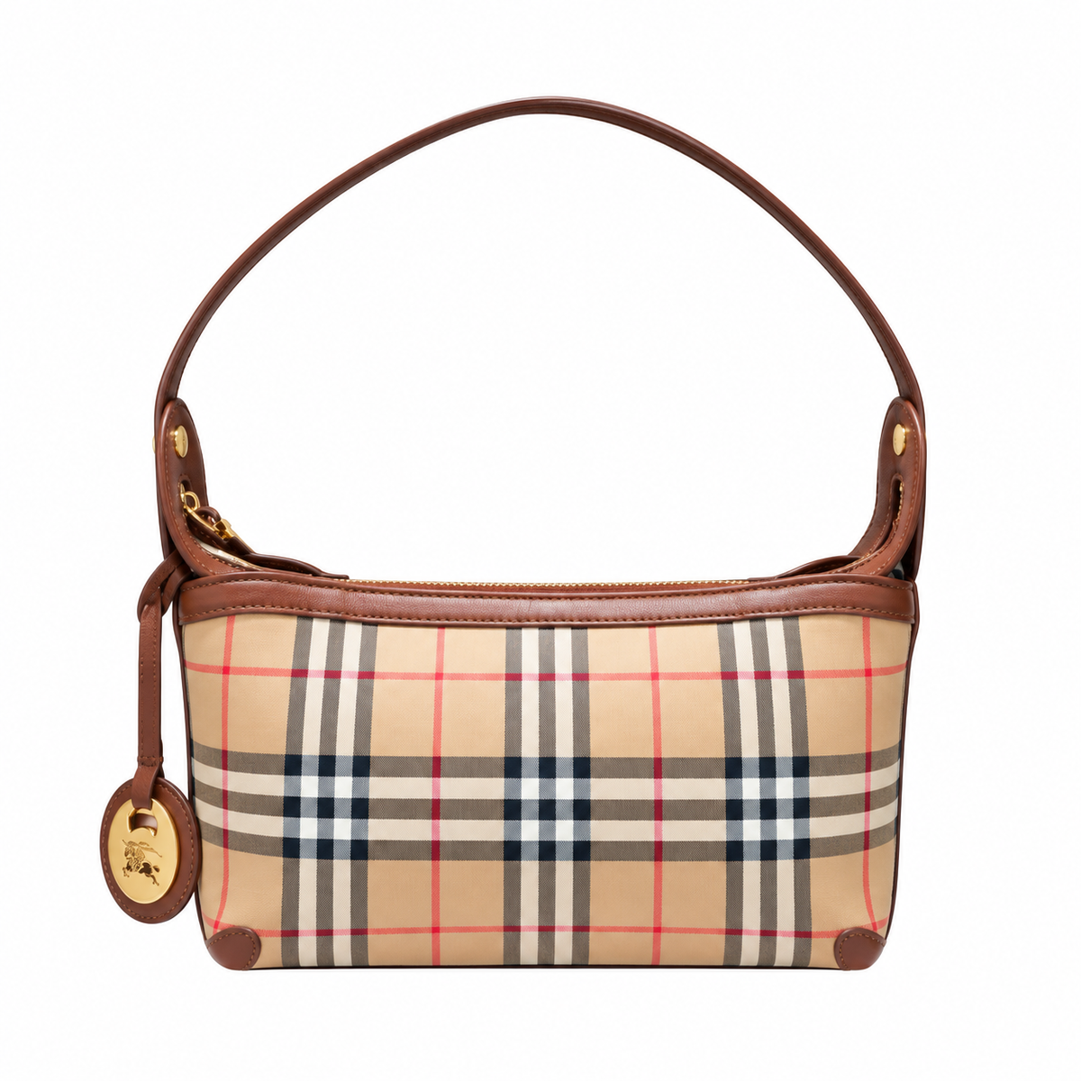 Burberry Refined Leather Shoulder & Crossbody Bag