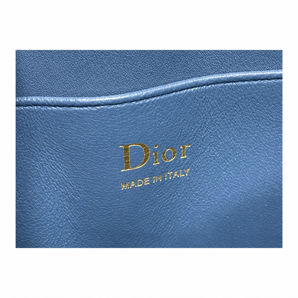 Dior Cannage Quilted Slim Crossbody Bag 21cm