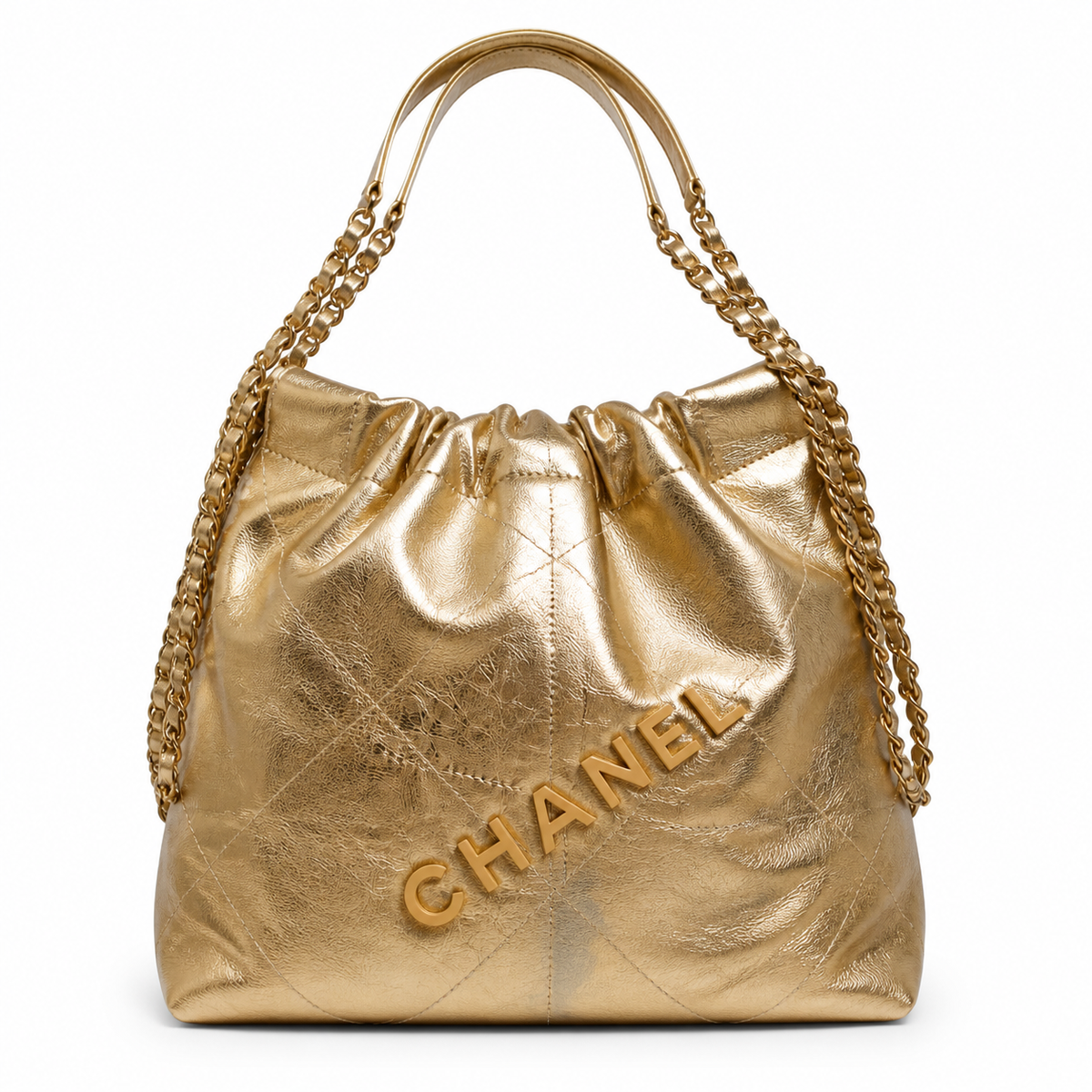 Chanel Classic Quilted Tote Bag | CC Hardware Leather Chain Strap — Large Capacity