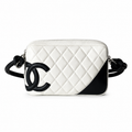 Chanel Quilted CC Mini Top Handle Evening Bag | Detachable Chain — 20cm