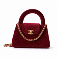 Chanel Classic Quilted Mini Flap Bag | CC Turn-Lock Leather Chain Strap — 13cm