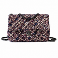 Chanel Multicolour Sequin Diamond-Quilted Flap Bag | Aubergine & Mixed Tones, Gunmetal CC & Chain