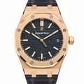 Audemars Piguet Royal Oak Automatic Rose Gold Black Dial