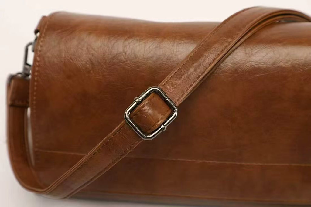 Elegant Women's Crossbody Bag – Minimalist Leather Shoulder Bag 27×15×9cm