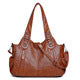 Women's Elegant Woven Shoulder Bag – Chic Textured Weave Purse 27×15×9cm