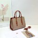 Women's Vintage Saddle Bag – Retro Curved Flap Shoulder Purse 27×15×9cm