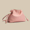 Women's Luxury Statement Top Handle Bag – Sculptural Premium Structured Purse 27×15×9cm