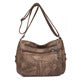 Women's Mini Backpack Purse – Chic Small Leather Rucksack Bag 27×15×9cm